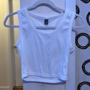white halter top